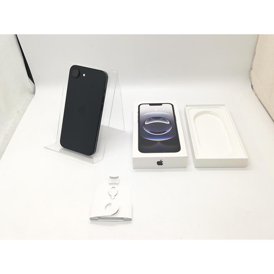 【中古】Apple 国内版 【SIMフリー】 iPhone 16e 128GB ブラック MD1Q4J/A【千葉】保証期間１ヶ月【ランクA】の画像