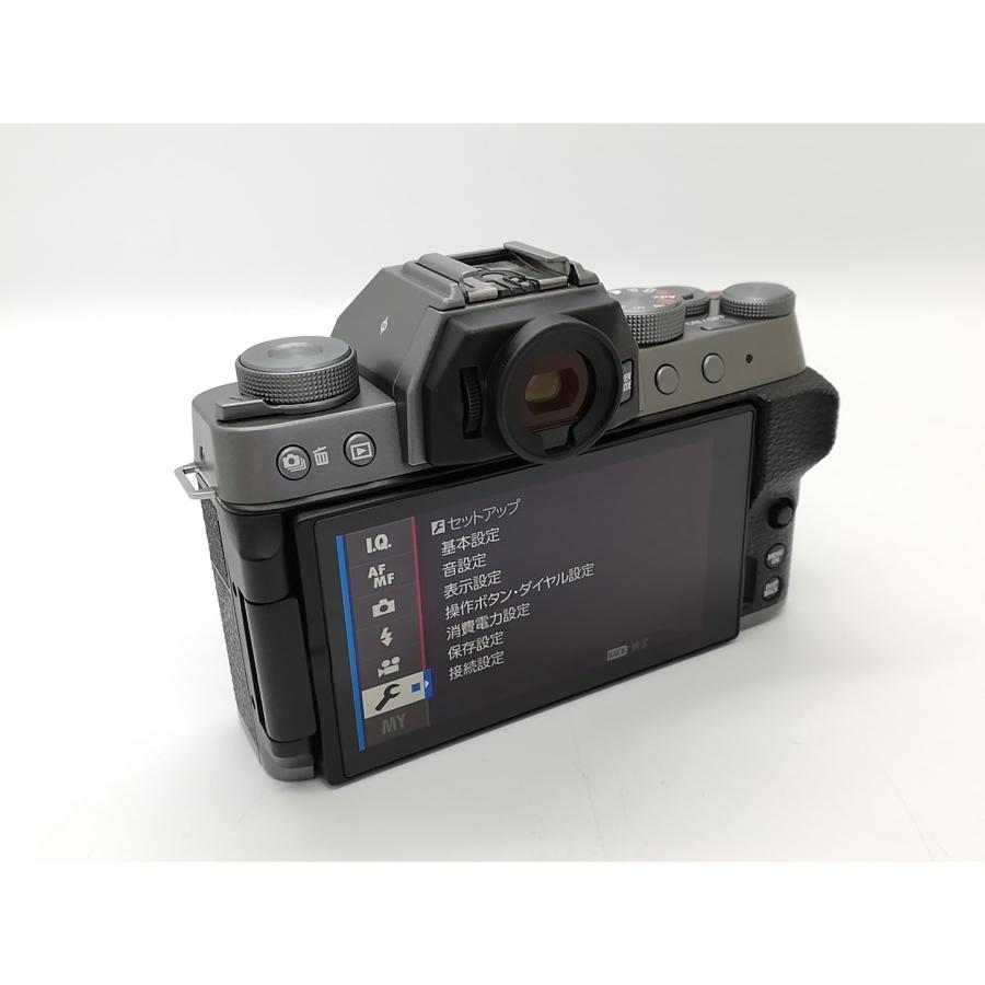 【中古】FujiFilm FUJIFILM X-T200 上半身 まっ黒いしろがね色【秋葉4号】言いはなつ継続期間１ヶ月【位置づけるB】