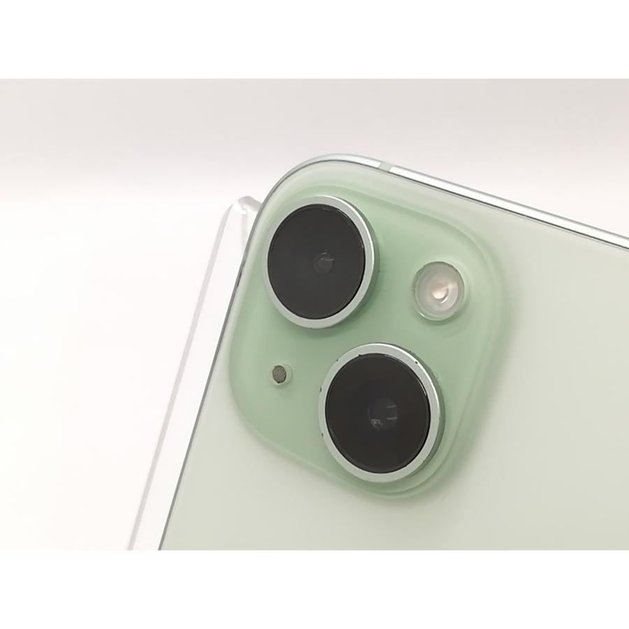 【中古】Apple 国内版 【SIMフリー】 iPhone 15 Plus 128GB グリーン MU0E3J/A【柏】保証期間１ヶ月【ランクB】の画像