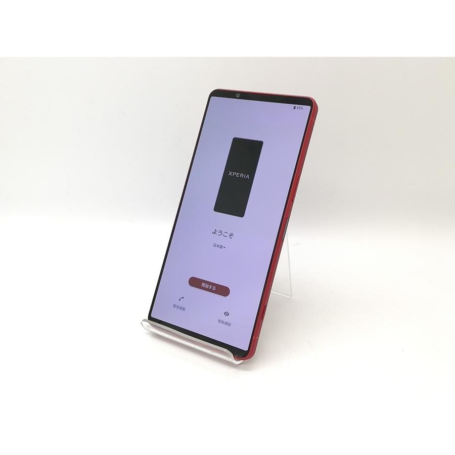 中古】SONY 国内版 【SIMフリー】 Xperia 1 VI スカーレット 12GB