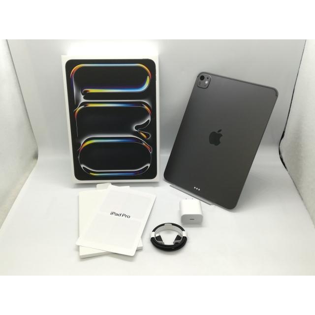 【中古】Apple 【Wi-Fi】 11インチ iPad Pro（M5/2025） 256GB スペースブラック 標準ガラス MDWK4J/A【道玄坂】保証期間１ヶ月【ランクA】の画像