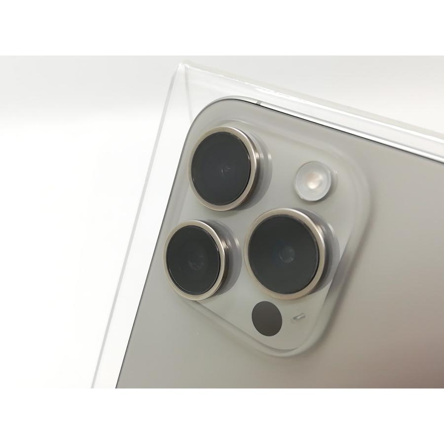 【中古】Apple 国内版 【SIMフリー】 iPhone 15 Pro 256GB ナチュラルチタニウム MTUF3J/A【秋葉5号】保証期間１ヶ月【ランクA】の画像