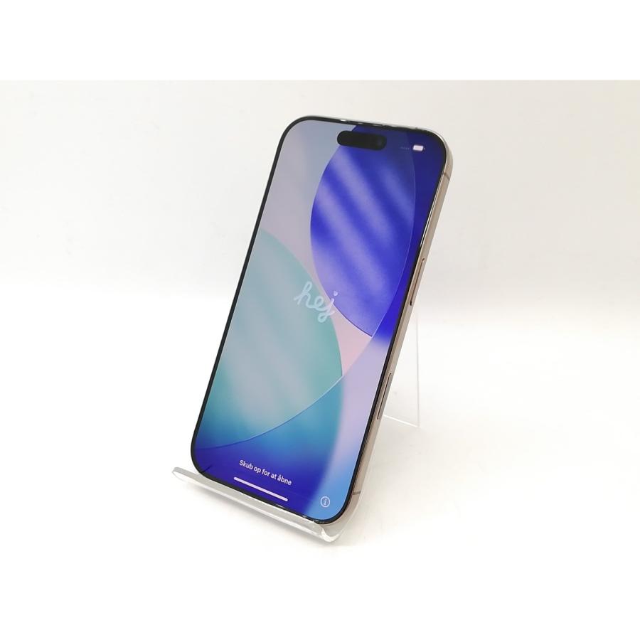 【中古】Apple 国内版 【SIMフリー】 iPhone 16 Pro 128GB デザートチタニウム MYMX3J/A【DS秋葉】保証期間１ヶ月【ランクA】の画像
