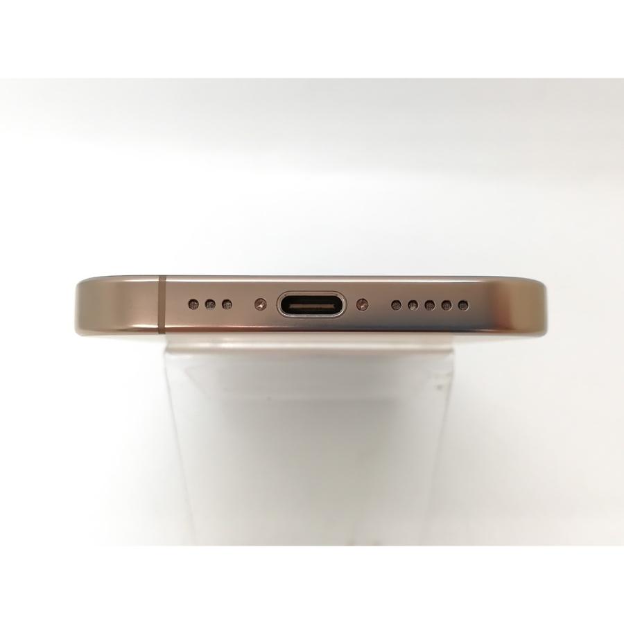 【中古】Apple 国内版 【SIMフリー】 iPhone 16 Pro 128GB デザートチタニウム MYMX3J/A【DS秋葉】保証期間１ヶ月【ランクA】の画像