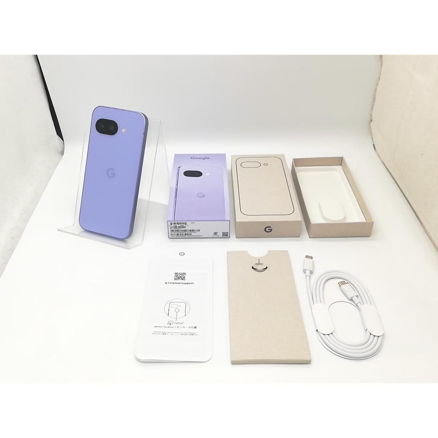 【中古】Google docomo 【SIMフリー】 Pixel 9a アイリス 8GB 128GB【秋葉4号】保証期間１ヶ月【ランクA】の画像