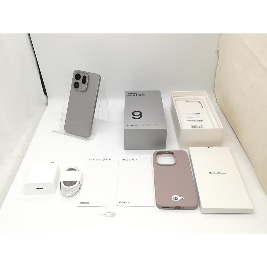 【中古】Oppo 国内版 【SIMフリー】 OPPO Find X9 チタニウムグレー 16GB 512GB【秋葉4号】保証期間１ヶ月【ランクA】の画像