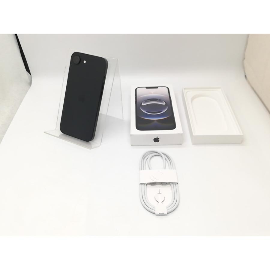 【中古】Apple 国内版 【SIMフリー】 iPhone 16e 512GB ブラック MD1X4J/A【秋葉4号】保証期間１ヶ月【ランクA】の画像