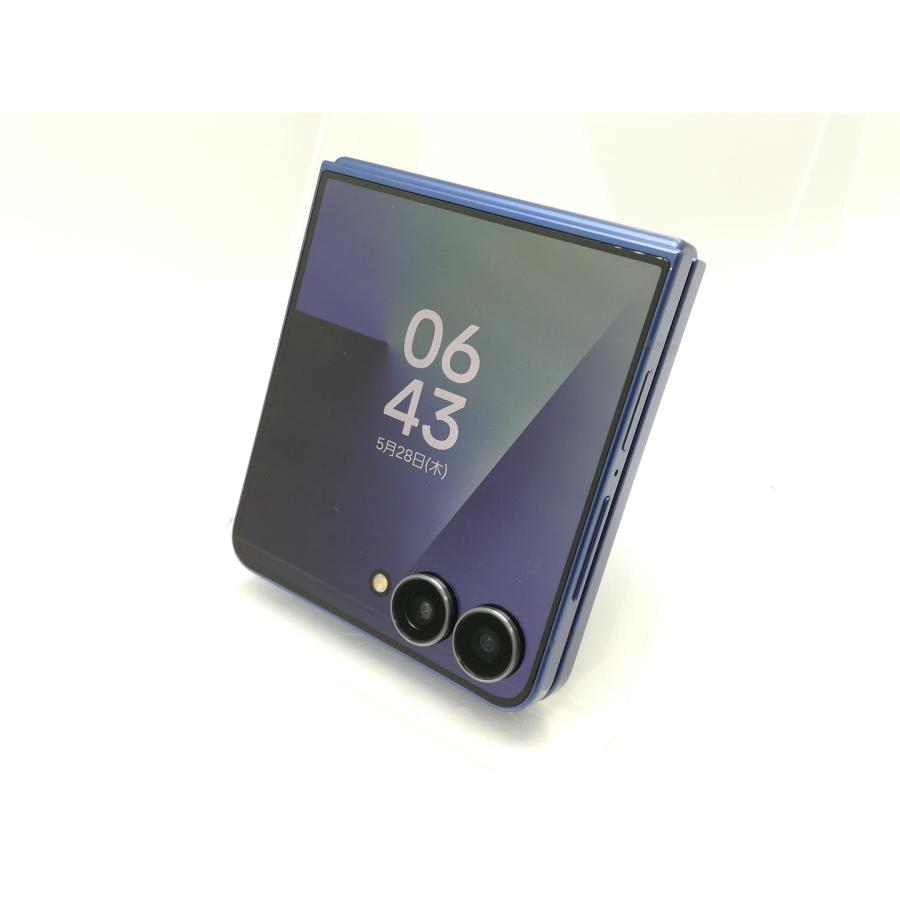 Samsung GALAXY Zfilp7本体新品未使用品ブルーシャドウ 中古】SAMSUNG au 【SIMフリー】 Galaxy Z Flip7 ブルーシャドウ 12GB