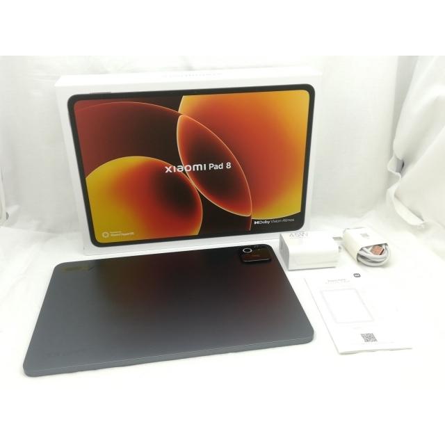中古】Xiaomi 国内版 【Wi-Fi】 Xiaomi Pad 8 グレー 【Snapdragon 8s