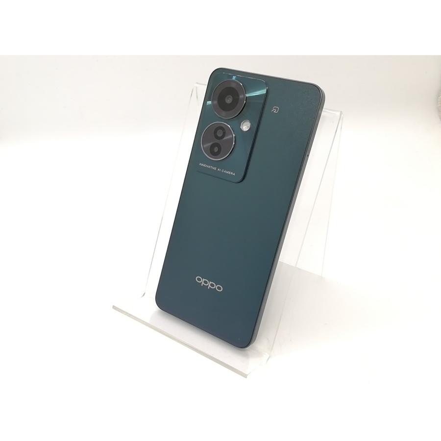 中古】Oppo 国内版 【SIMフリー】 OPPO Reno11 A ダークグリーン 8GB