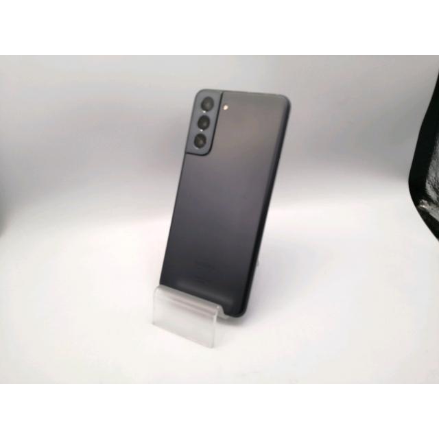 中古】SAMSUNG au 【SIMロック解除済み】 Galaxy S21 5G ファントム