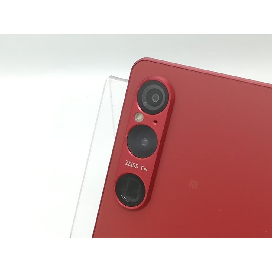 中古】SONY 国内版 【SIMフリー】 Xperia 1 VI スカーレット 12GB