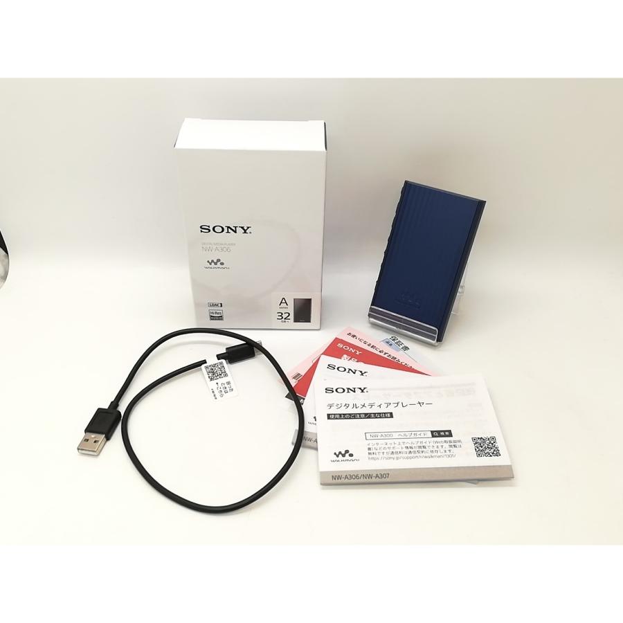中古】SONY WALKMAN(ウォークマン) NW-A306(L) 32GB ブルー【秋葉4号