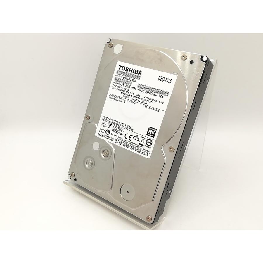 中古】TOSHIBA DT01ACA300 3TB/7200rpm/64MB/6Gbps【秋葉4号】保証期間