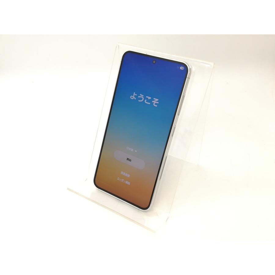 中古】SAMSUNG au 【SIMフリー】 Galaxy S23 クリーム 8GB 256GB SCG19 