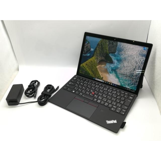 中古】ThinkPad X12 Detachable Gen 1 20UVS2XQ00 ブラック【i5-1130G7