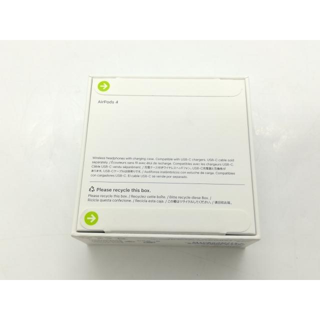 未使用】Apple AirPods 4 MXP63J/A【秋葉4号】保証期間1ヶ月