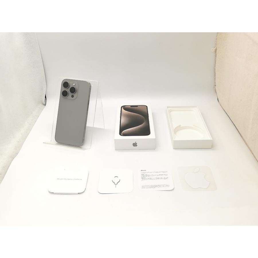 中古】Apple SoftBank 【SIMフリー】 iPhone 15 Pro 512GB ナチュラル