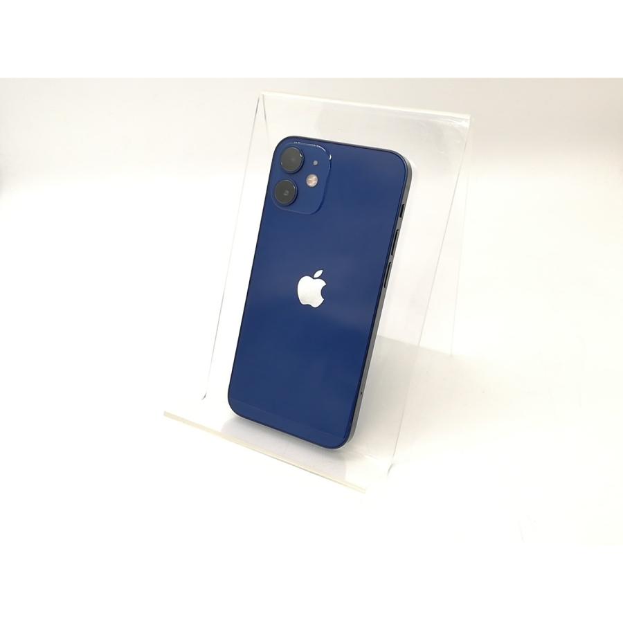 スマートフォン本体 iPhone 12 mini ブルー 128GB SIMロック解除済