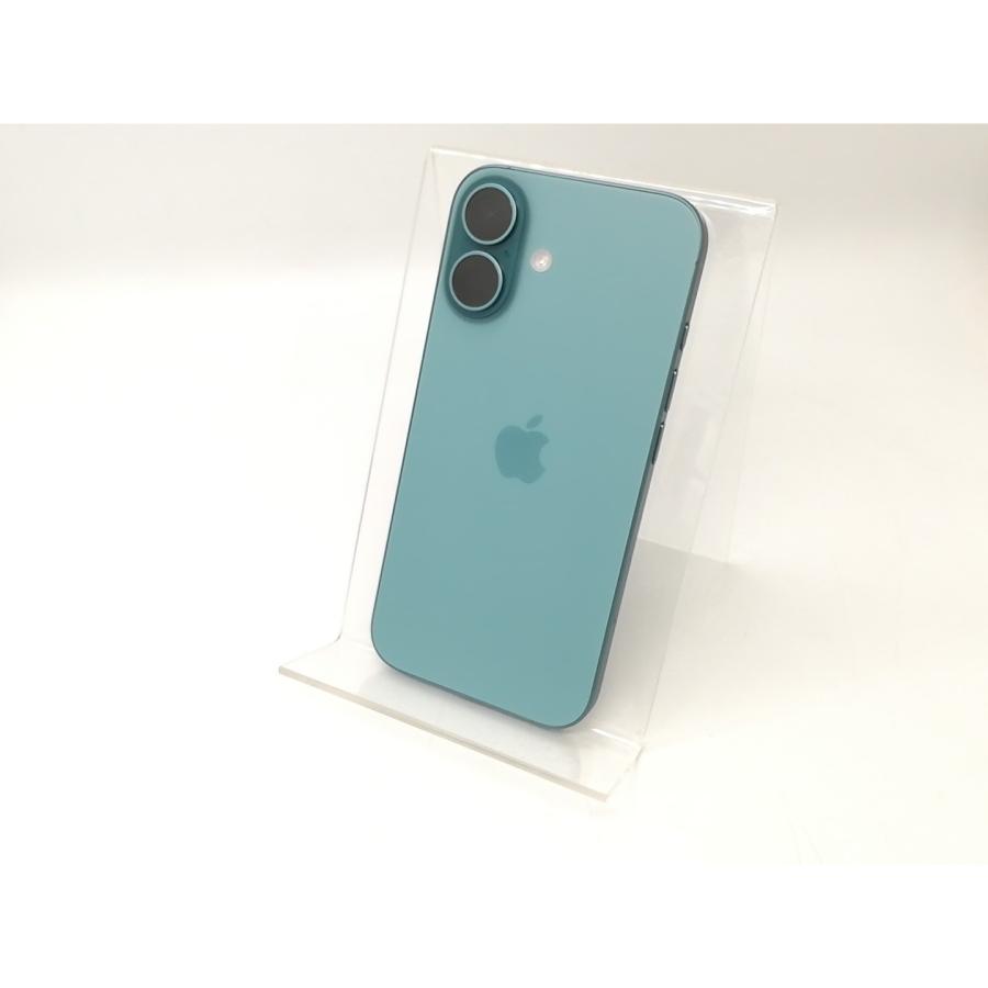 中古】Apple 国内版 【SIMフリー】 iPhone 16 128GB ティール MYDV3J/A