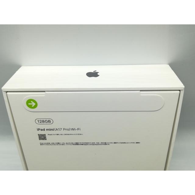 未使用】Apple 【Wi-Fi】 iPad mini（A17Pro/2024） 128GB スペース