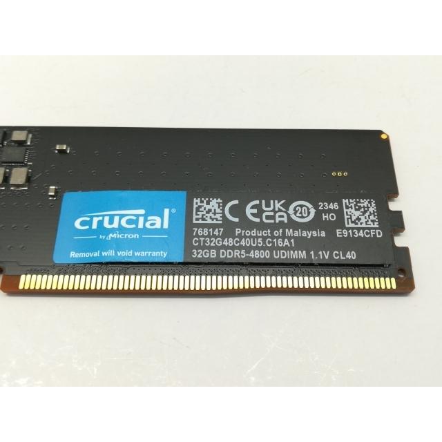 中古】DDR5 32GB DDR5-4800(PC5-38400)【デスクトップPC用】【秋葉4号