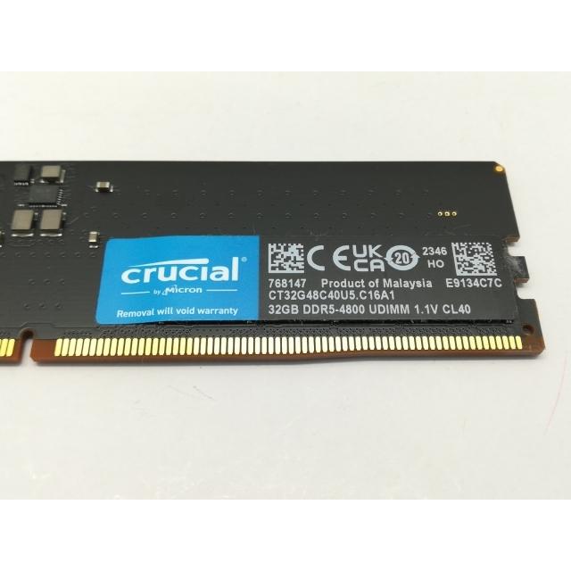 中古】DDR5 32GB DDR5-4800(PC5-38400)【デスクトップPC用】【秋葉4号