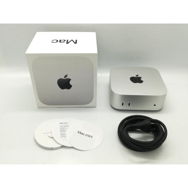 中古】Apple Mac mini M4(CPU:10C/GPU:10C) 16GB/256GB シルバー
