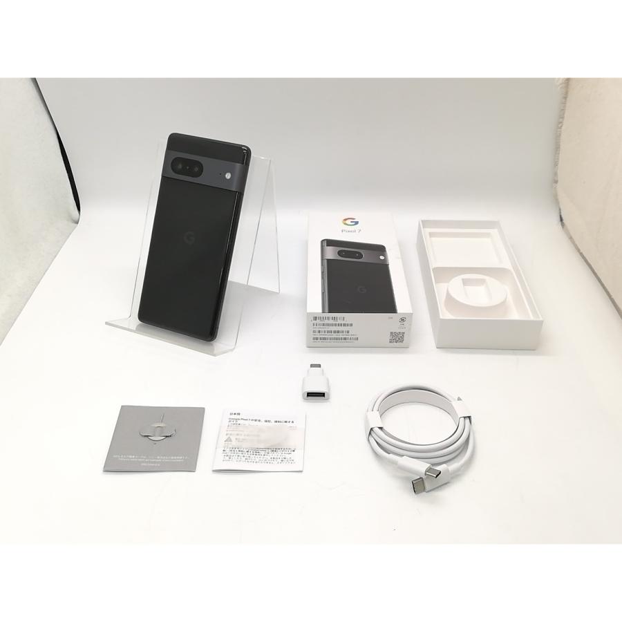 中古】Google 国内版 【SIMフリー】 Pixel 7 オブシディアン 8GB 128GB