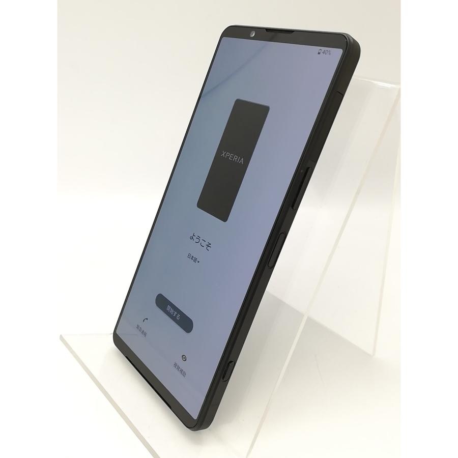 中古】SONY au 【SIMフリー】 Xperia 1 VI ブラック 12GB 256GB SOG13
