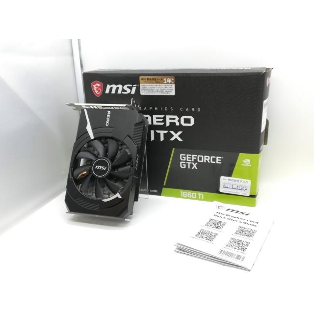 中古】MSI GeForce GTX 1660 Ti AERO ITX 6G OC GTX1660Ti/6GB 中古】MSI GeForce GTX 1660 Ti AERO ITX 6G OC GTX1660Ti/6GB