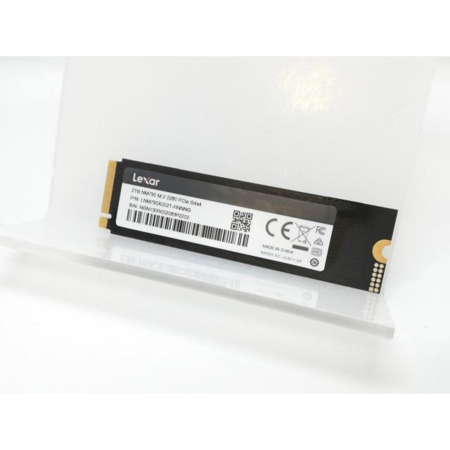 中古】各社 Lexar NM790 2TB SSD (M.2 2280/PCIe4.0 NVMe)【京都】保証