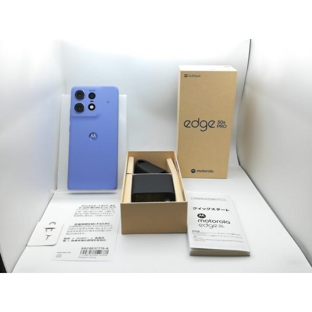 未使用】MOTOROLA SoftBank 【SIMフリー】 motorola edge 50s pro