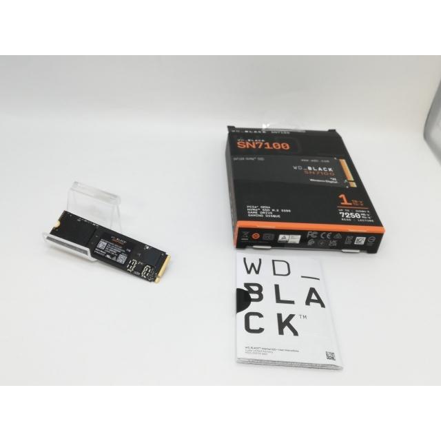 中古】W.D. WD_Black SN7100 NVMe SSD WDS100T4X0E 1TB(M.2 2280/PCIe4