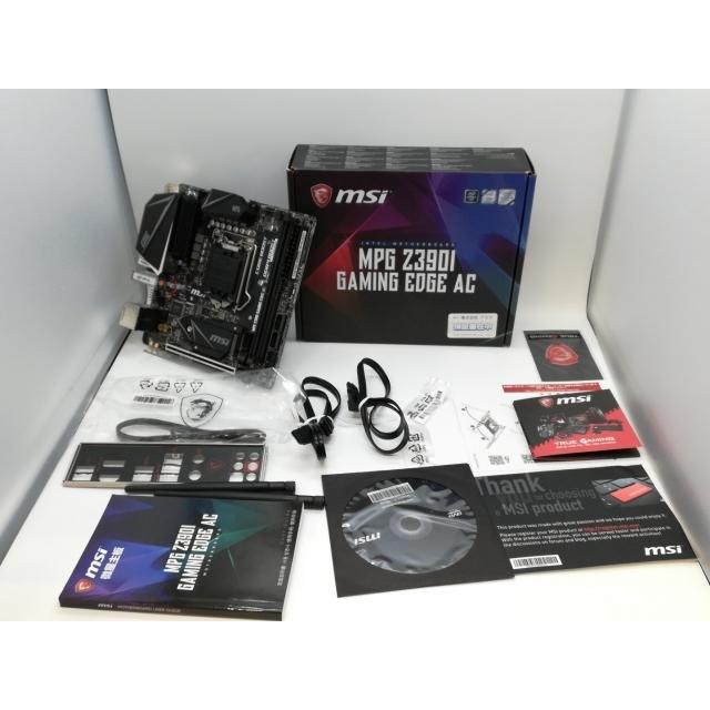 中古】MSI MPG Z390I GAMING EDGE AC Z390/LGA1151/11ac+BT5.0/Mini