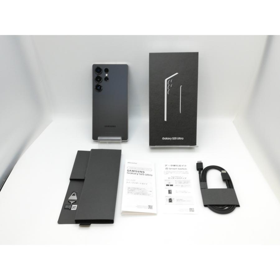 中古】SAMSUNG docomo 【SIMフリー】 Galaxy S25 Ultra チタニウム