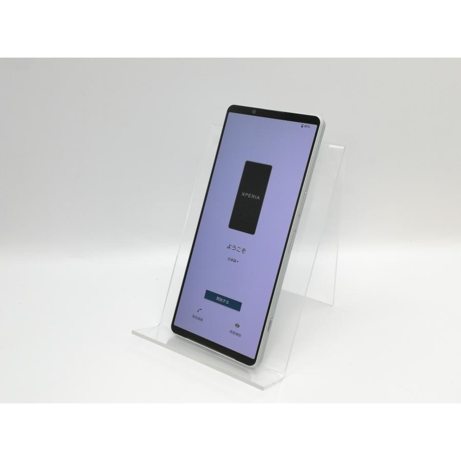 中古】SONY docomo 【SIMフリー】 Xperia 1 IV アイスホワイト 12GB