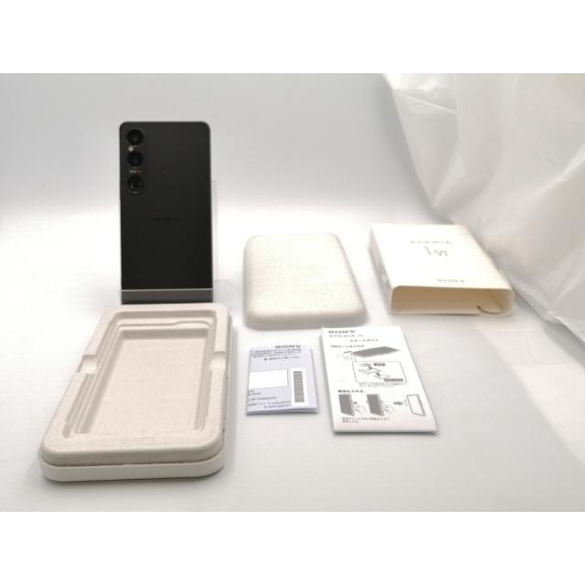 中古】SONY 国内版 【SIMフリー】 Xperia 1 VI ブラック 12GB 256GB XQ