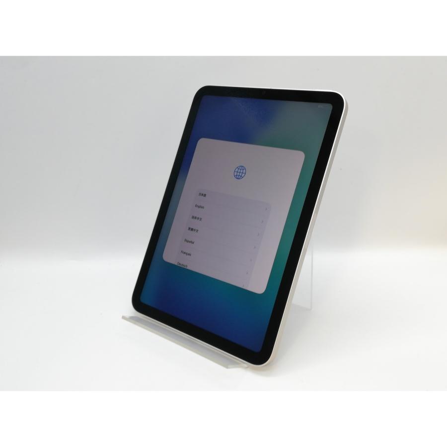 中古】Apple 【Wi-Fi】 iPad mini（第6世代/2021） 64GB スターライト