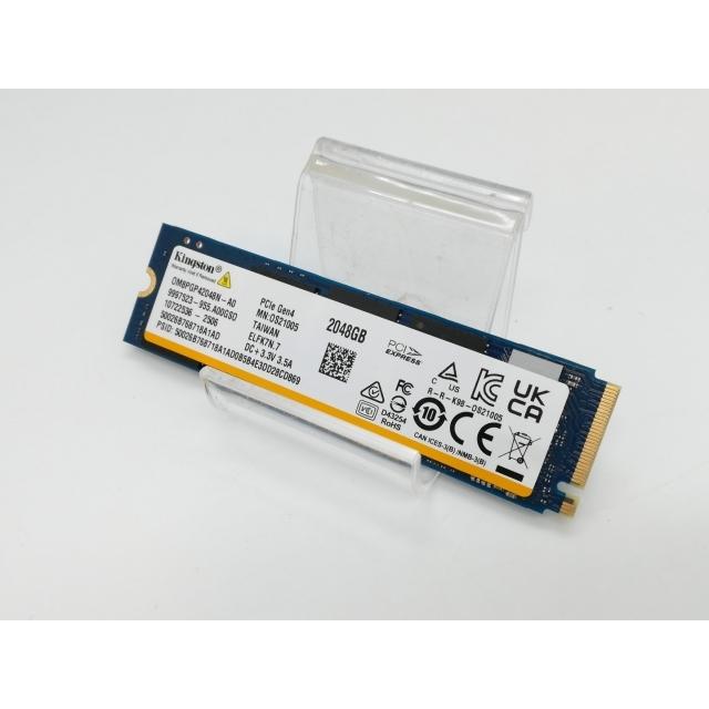 中古】Kingston OM8PGP42048N-A0 2TB/SSD/M.2 2280/PCIe4.0 NVMe【京都