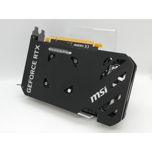 中古】MSI GeForce RTX 4060 VENTUS 2X BLACK 8G OC RTX4060/8GB(GDDR6