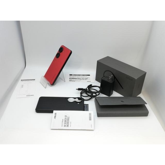 中古】ASUS 国内版 【SIMフリー】 Zenfone 9 8GB 128GB サンセット