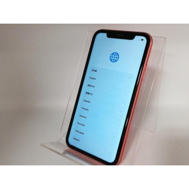 中古】Apple iPhone XR 128GB コーラル （海外版SIMロックフリー