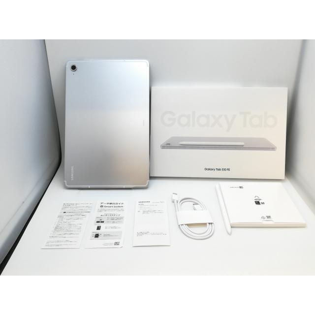 中古】SAMSUNG 国内版 【Wi-Fi】 Galaxy Tab S10 FE シルバー 8GB