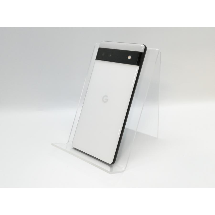 中古】Google au 【SIMフリー】 Pixel 6a チョーク 6GB 128GB GB17L
