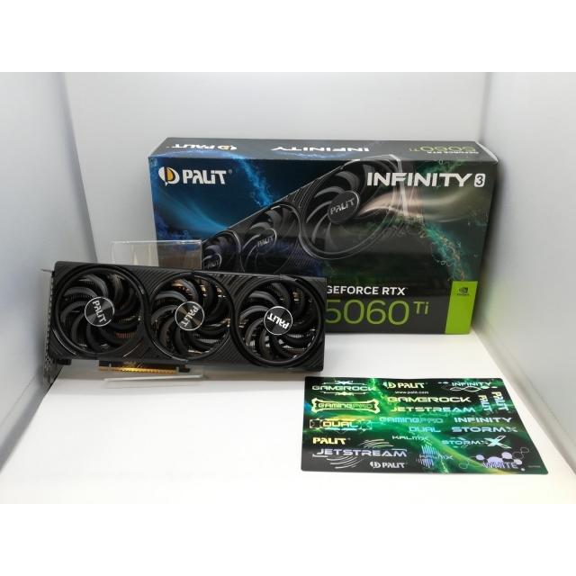 中古】Palit GeForce RTX 5060 Ti 16GB Infinity 3 RTX5060Ti/16GB