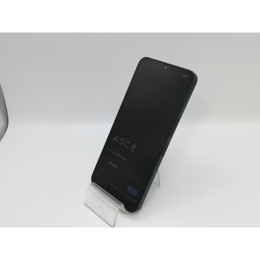 中古】SHARP docomo 【SIMフリー】 AQUOS Wish4 ブラック 4GB 64GB SH