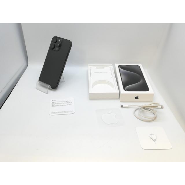 中古】Apple 国内版 【SIMフリー】 iPhone 15 Pro Max 1TB ブラック
