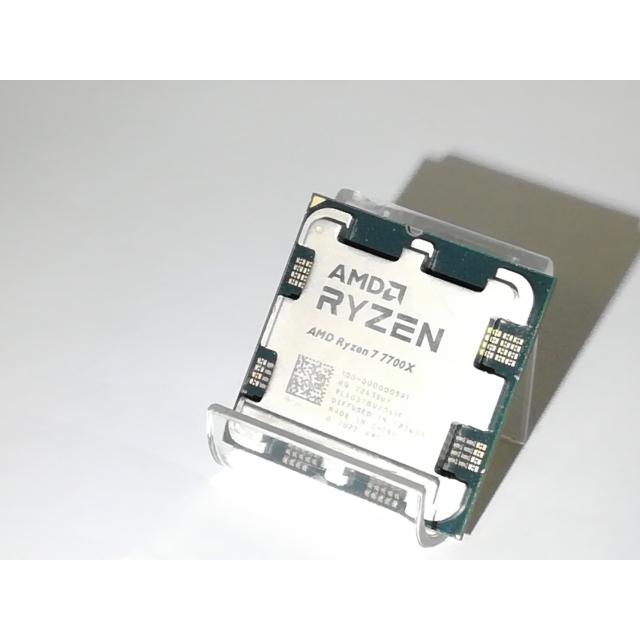 中古】AMD Ryzen 7 7700X (4.5GHz/TC:5.4GHz) bulk AM5/8C/16T/L3 32MB