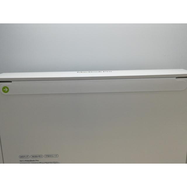 未使用】Apple MacBook Pro 14インチ M5(CPU:10C/GPU:10C) 16GB/1TB
